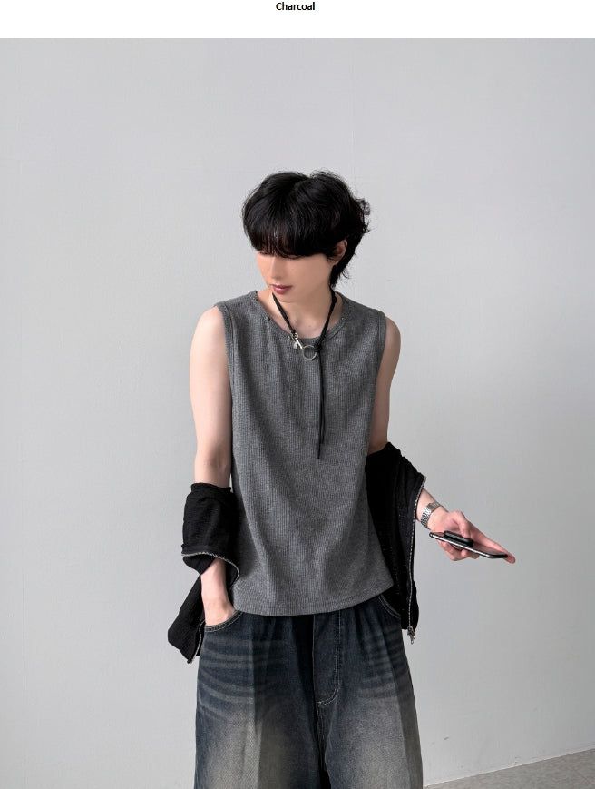 YOURNUS(ユアナス)の「Sandric Bolt Sleeveless(Tops)」
