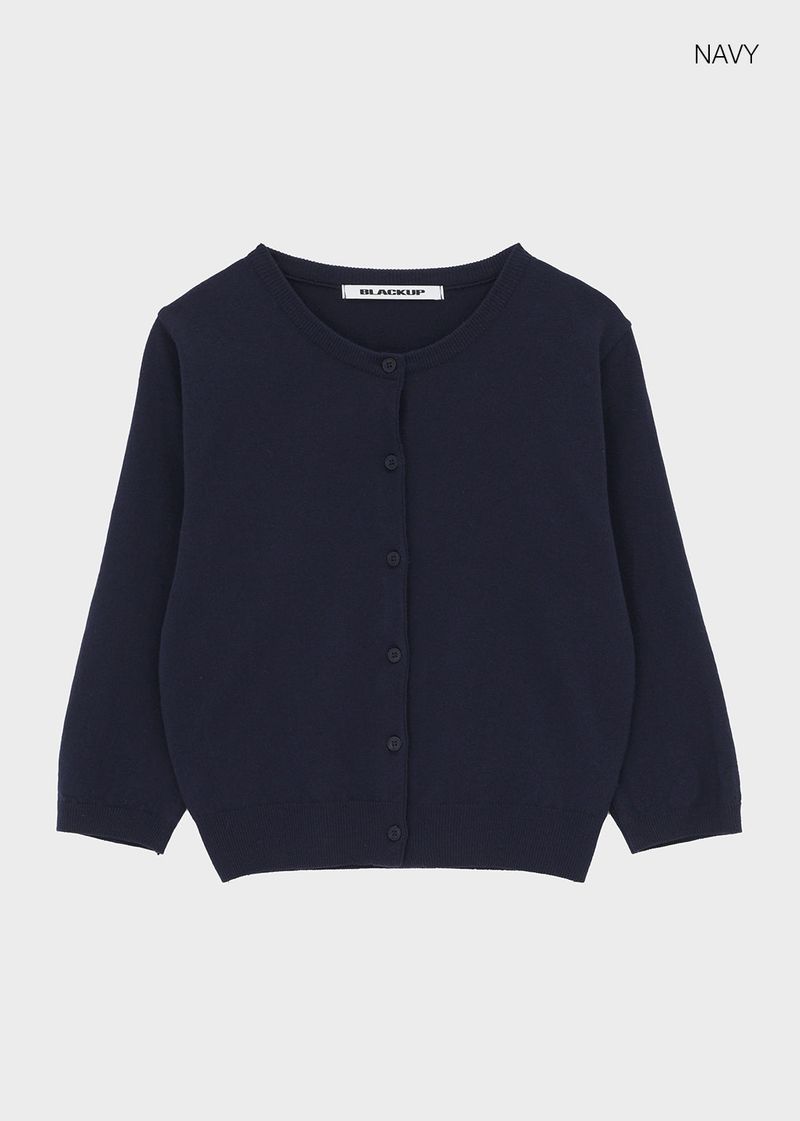 [MADE] Budri Round 3/4 Sleeve Knit Cardigan