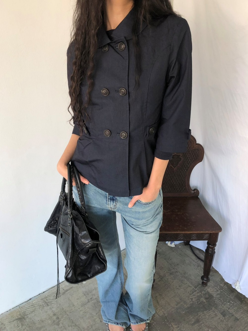 Margaret jacket [Navy]
