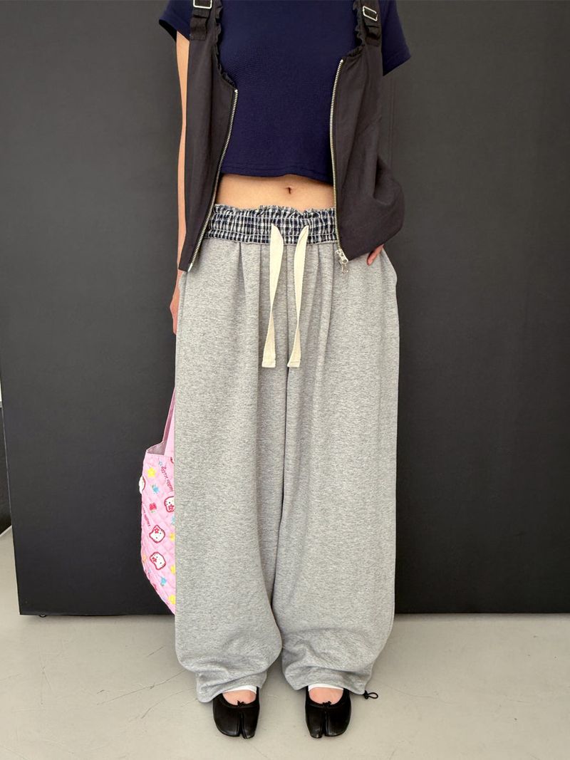 waist check sweat pants