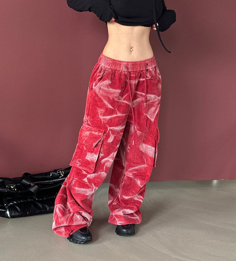 Delight-J（ディライトジェイ）の「[UNISEX] ウォッシングコーデュロイカーゴジョガーワイドパンツ（パンツ）」