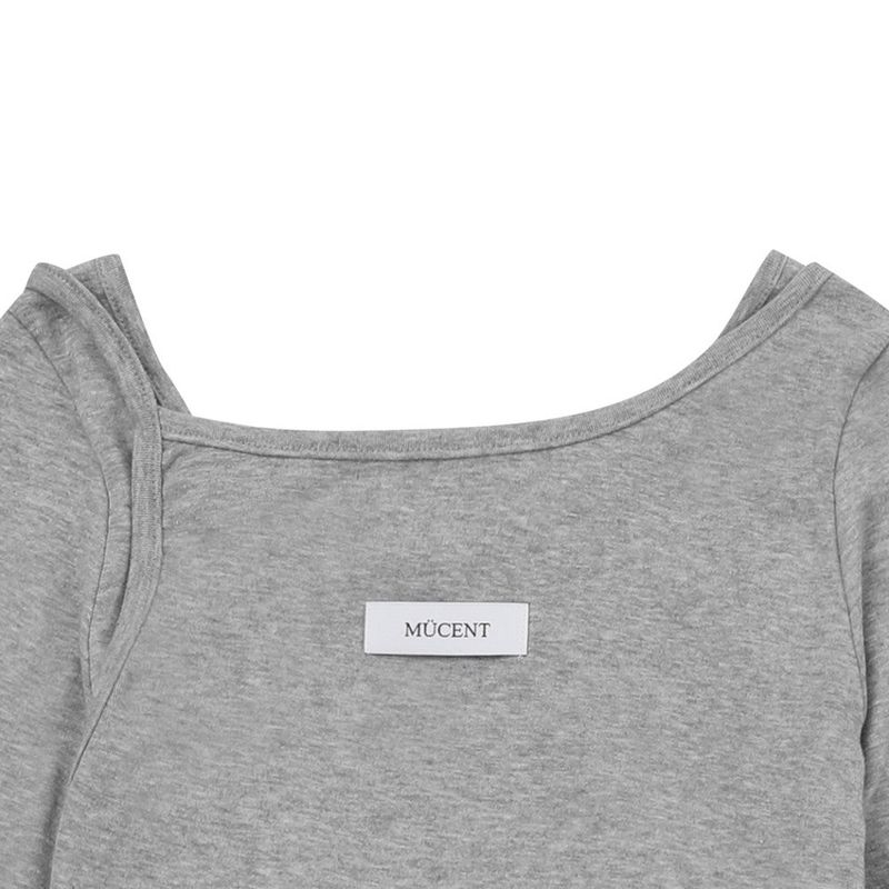 ダブリーアンバランスセットTシャツ (4Color)