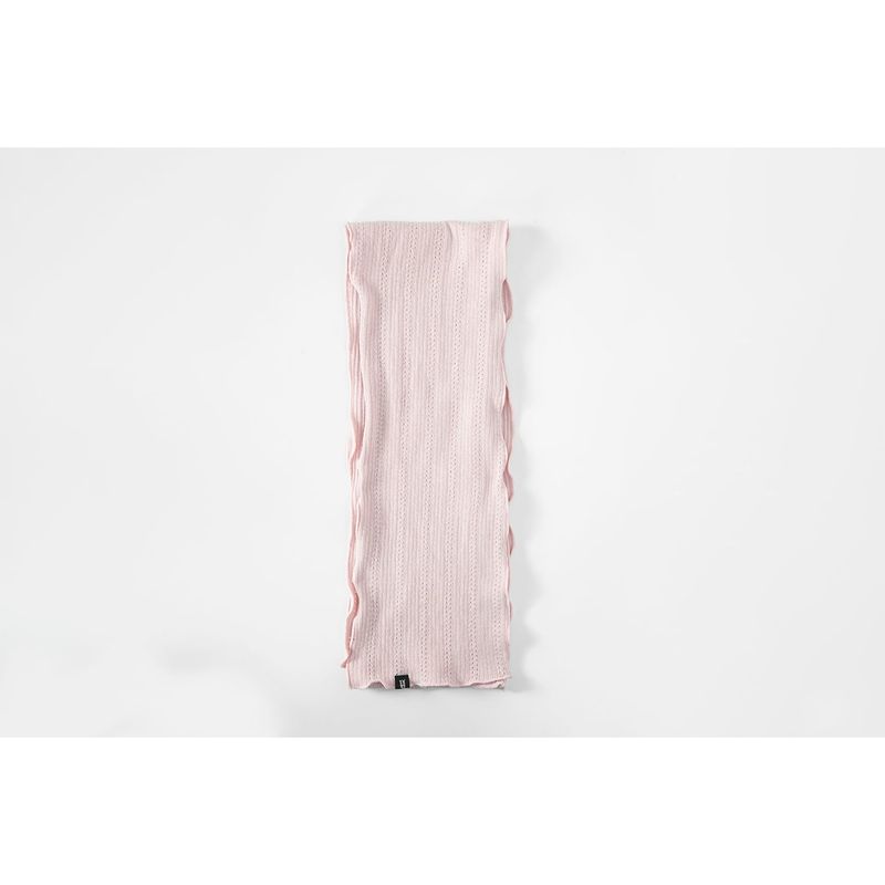 STITCH SLIM MUFFLER-PINK