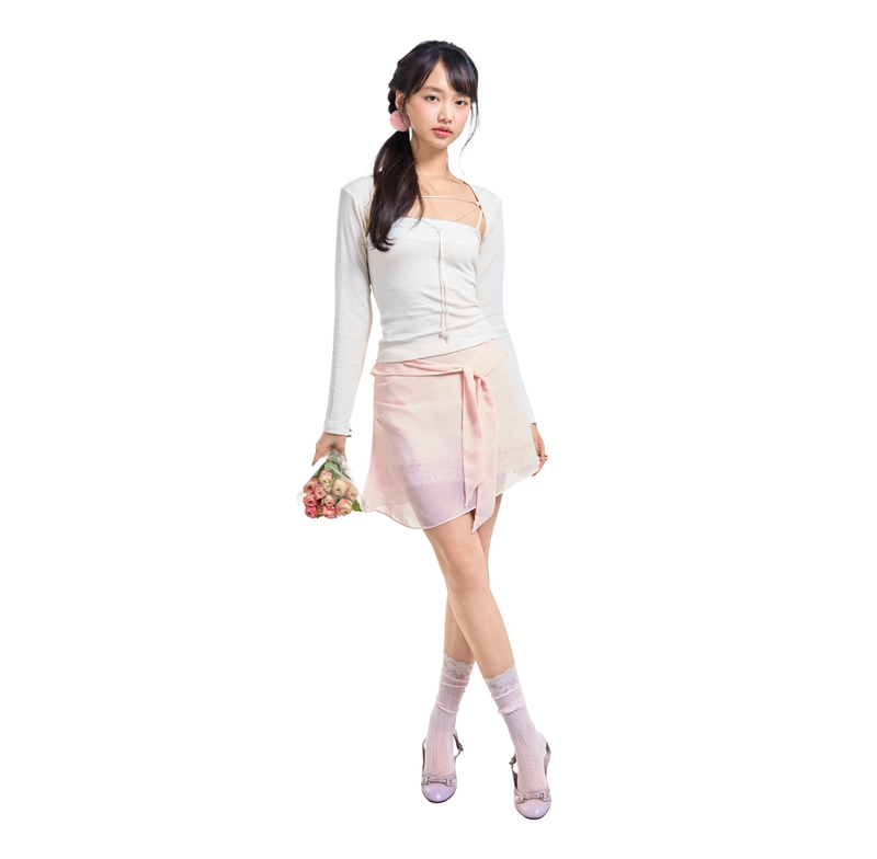LILY LACE BOLERO SET-UP [IVORY]