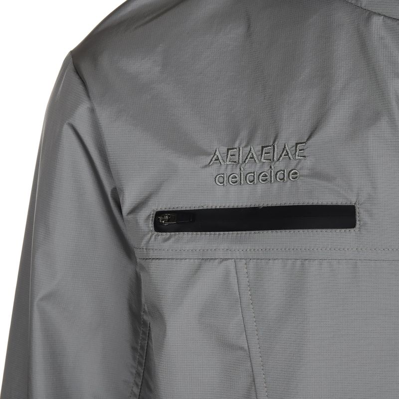 SYMBOL EMBROIDERY WINDBREAKER [GRAY]