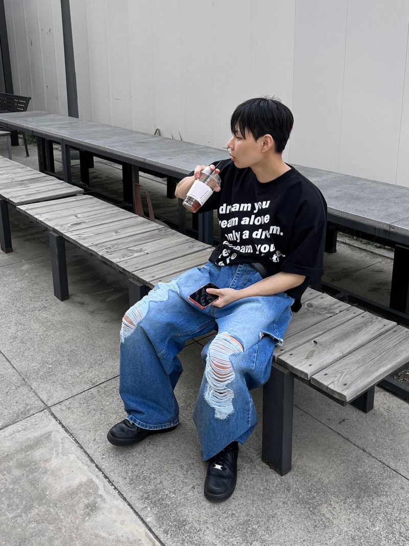 open vinteage denim PT -1C