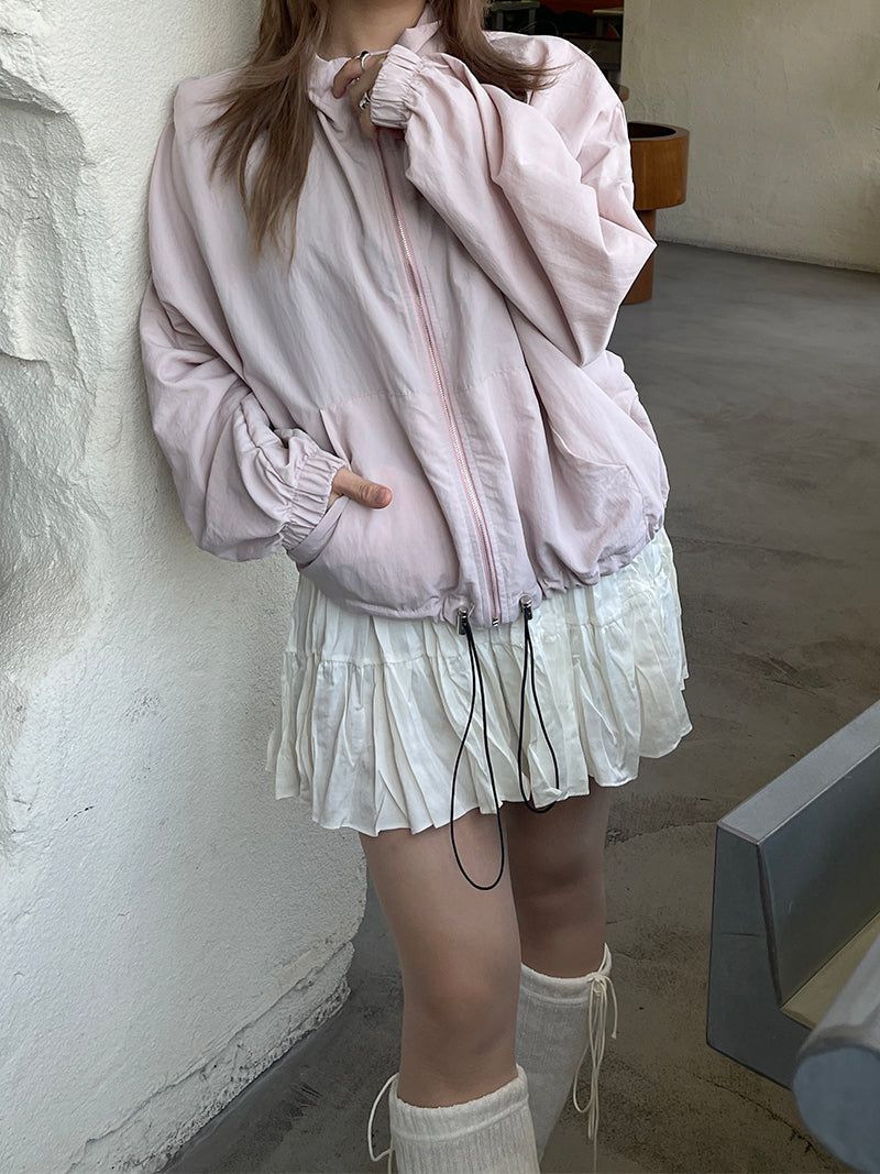 Spring Volume Windbreaker