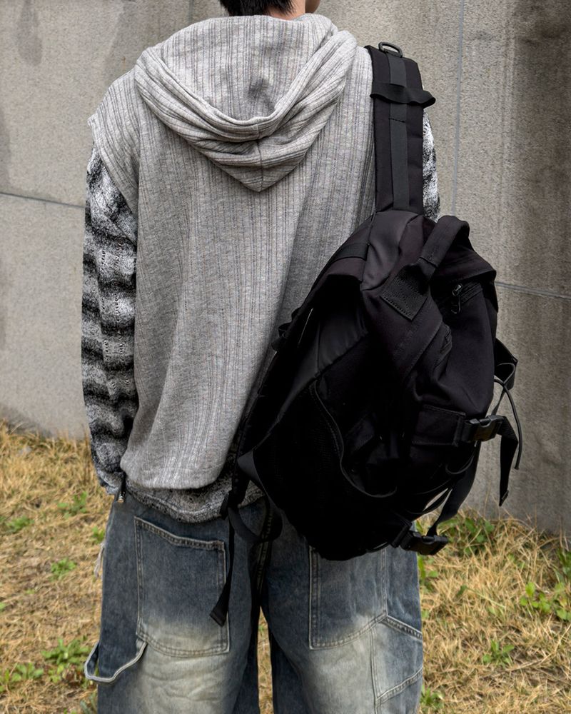 Kaiden Knit Hood Vest
