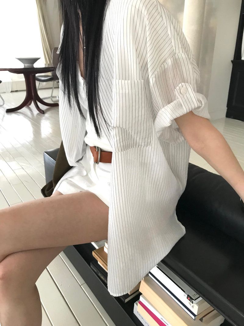 Shape Stripe Shirt (2 colors)