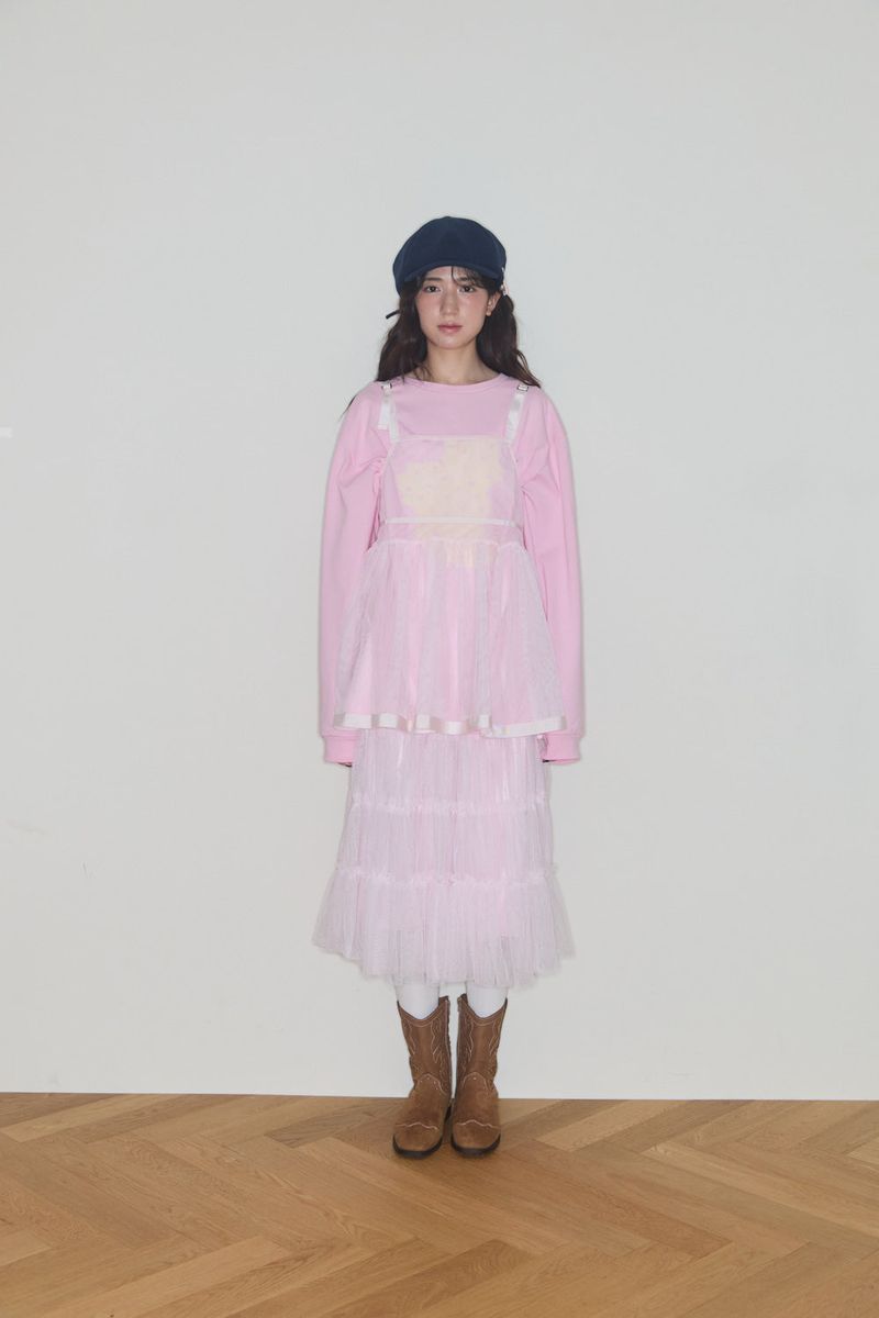 SHAKIRI(シャキリ)の「SOAP TULLE DRESS (PINK)(Dresses)」