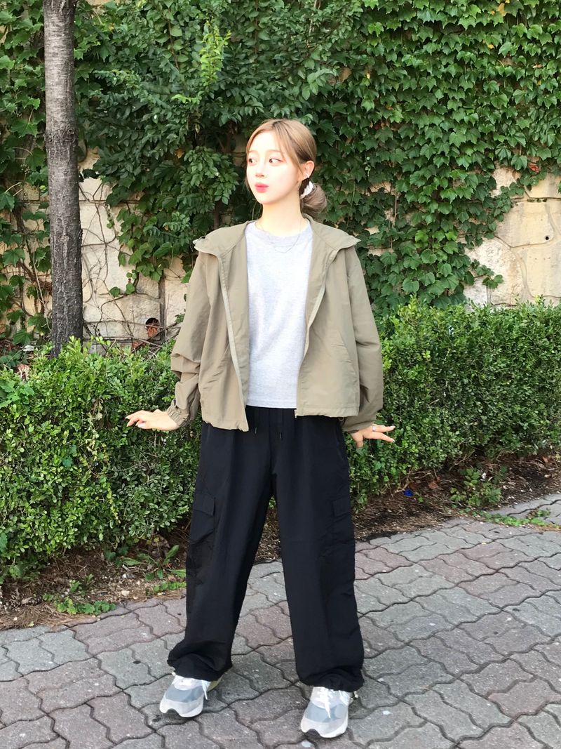 Elemental nylon pants