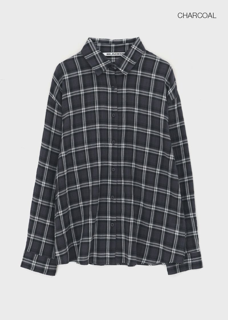[MADE] Lukael Loose-Fit Check Shirt