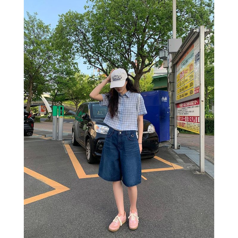 Mao Bermuda Denim Pants