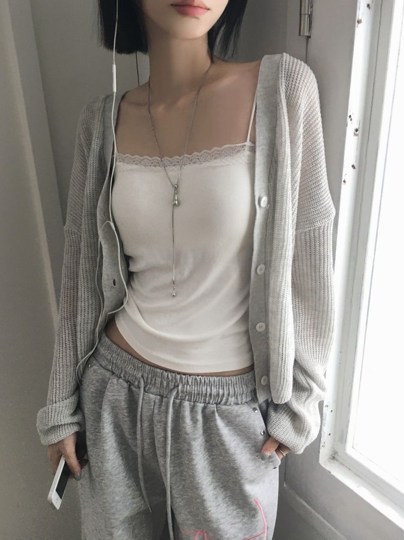 Forb Linen Hacci V-Neck cd