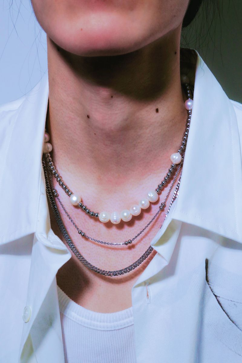 MN006 STAINLESS STEEL NECKLACE