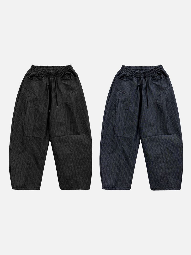 Work Herringbone Non-Fade Curved Denim (2c)