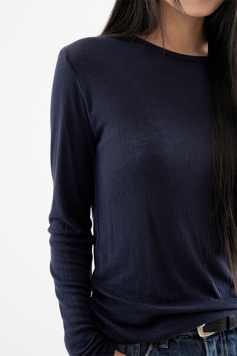 Dove ribbed long sleeve