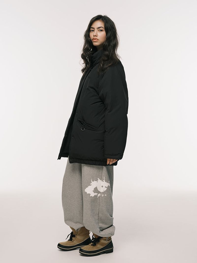LONG DOWN PUFFER BLACK
