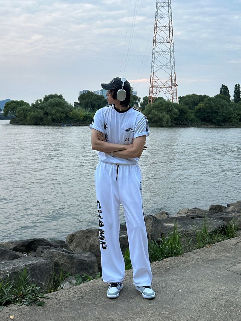 LMN Crack CHAMP Line Wide Pants (3 colors)