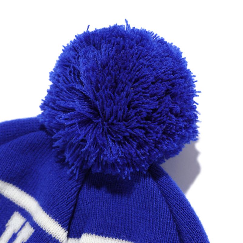COLLEGE POM POM BEANIE