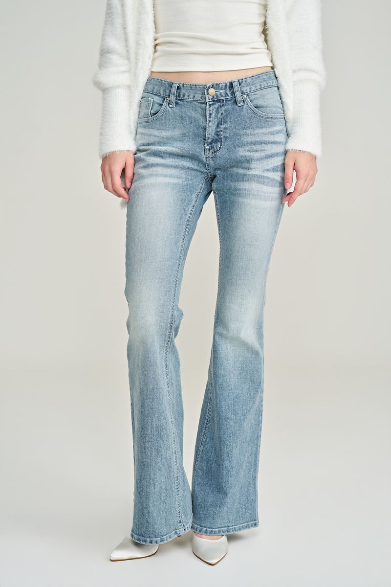Stella bootcut jeans, Cloud Blue