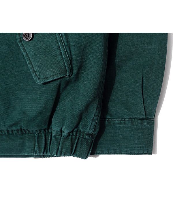 MF Washed Oxford Harrington Jacket (Dark Green)