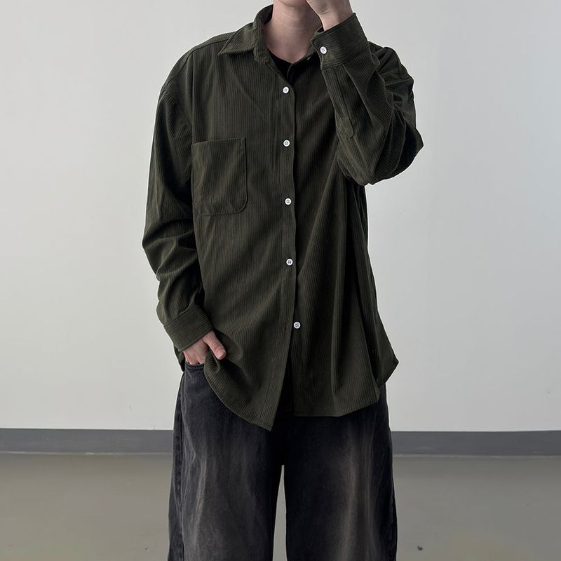 Lea Oversized Corduroy Shirt