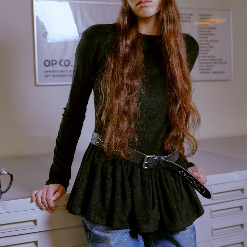 Western Stud Belt (BLACK)