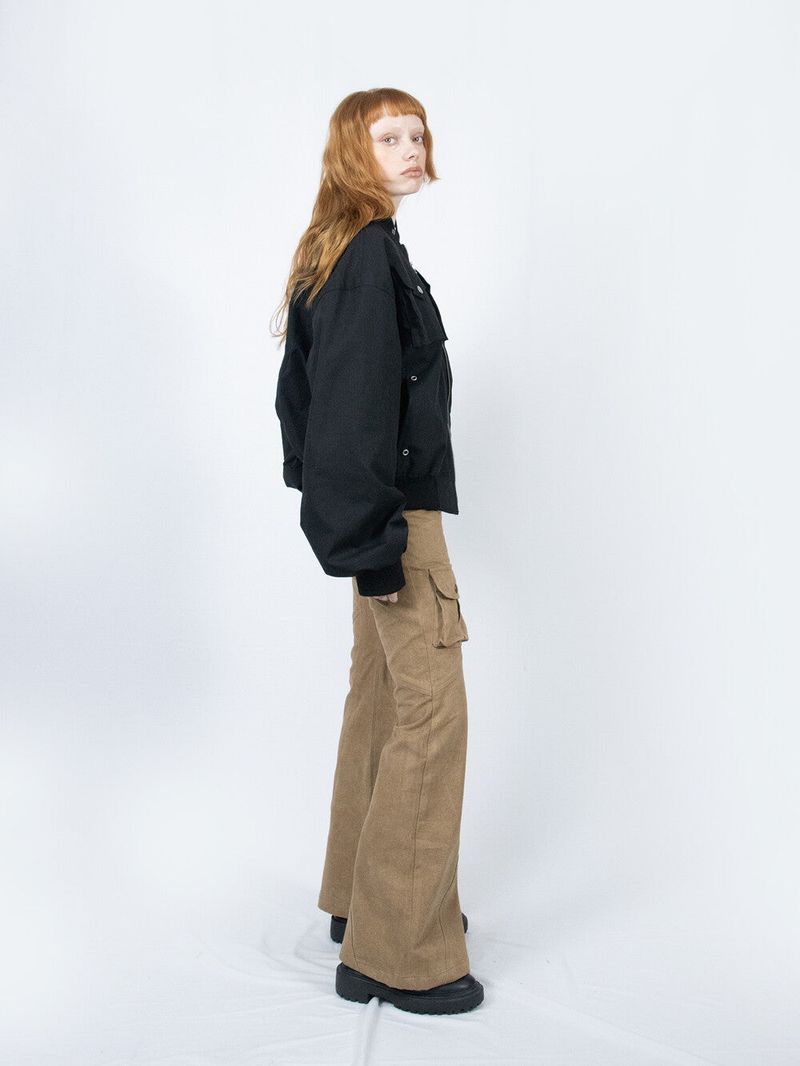 Ripstop Bomber Jacket (Black)