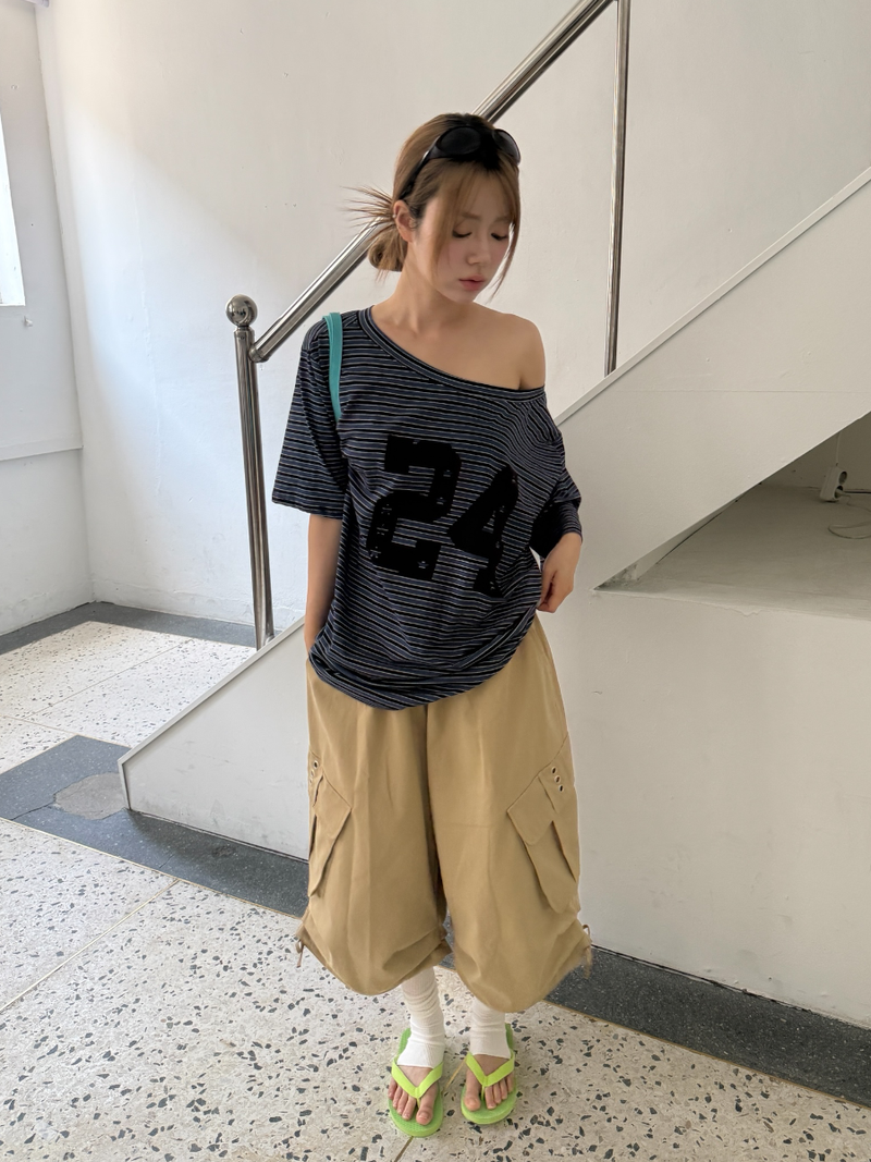 star 24 stripe T
