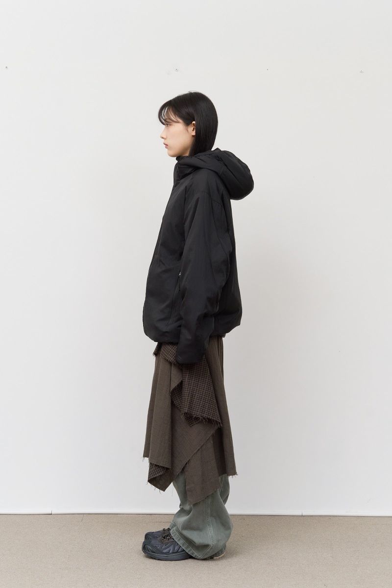 (W) Twin Checked Skirt