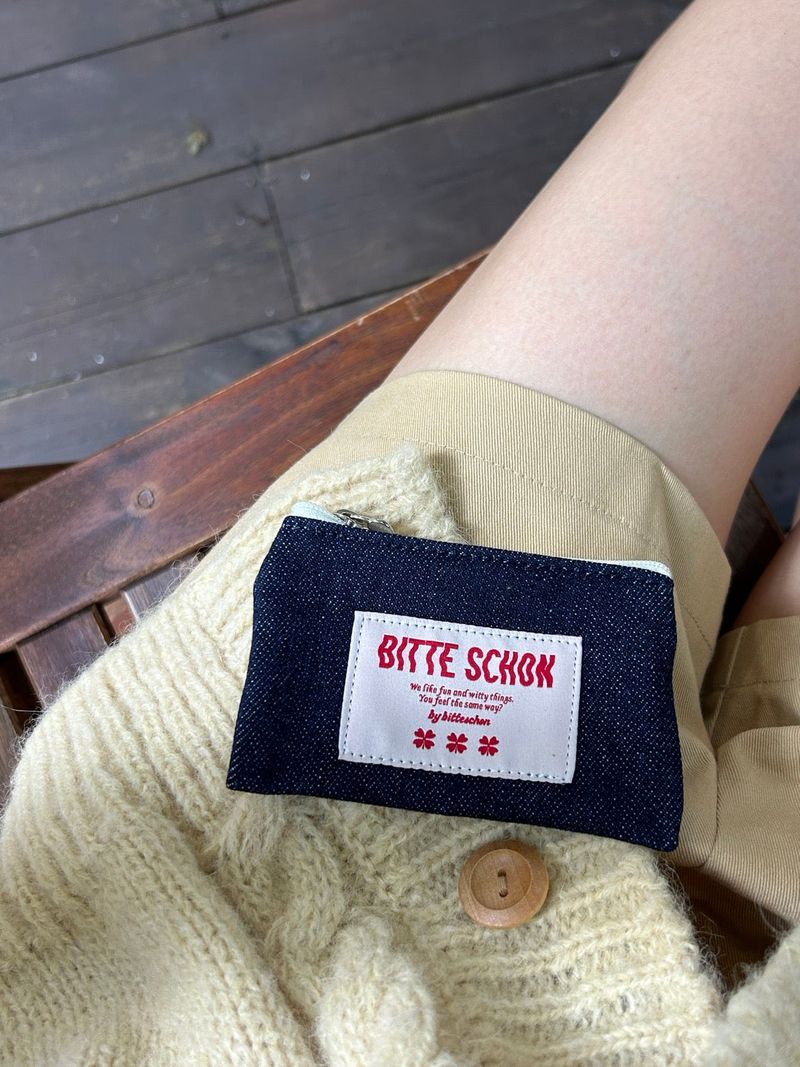 denim pouch