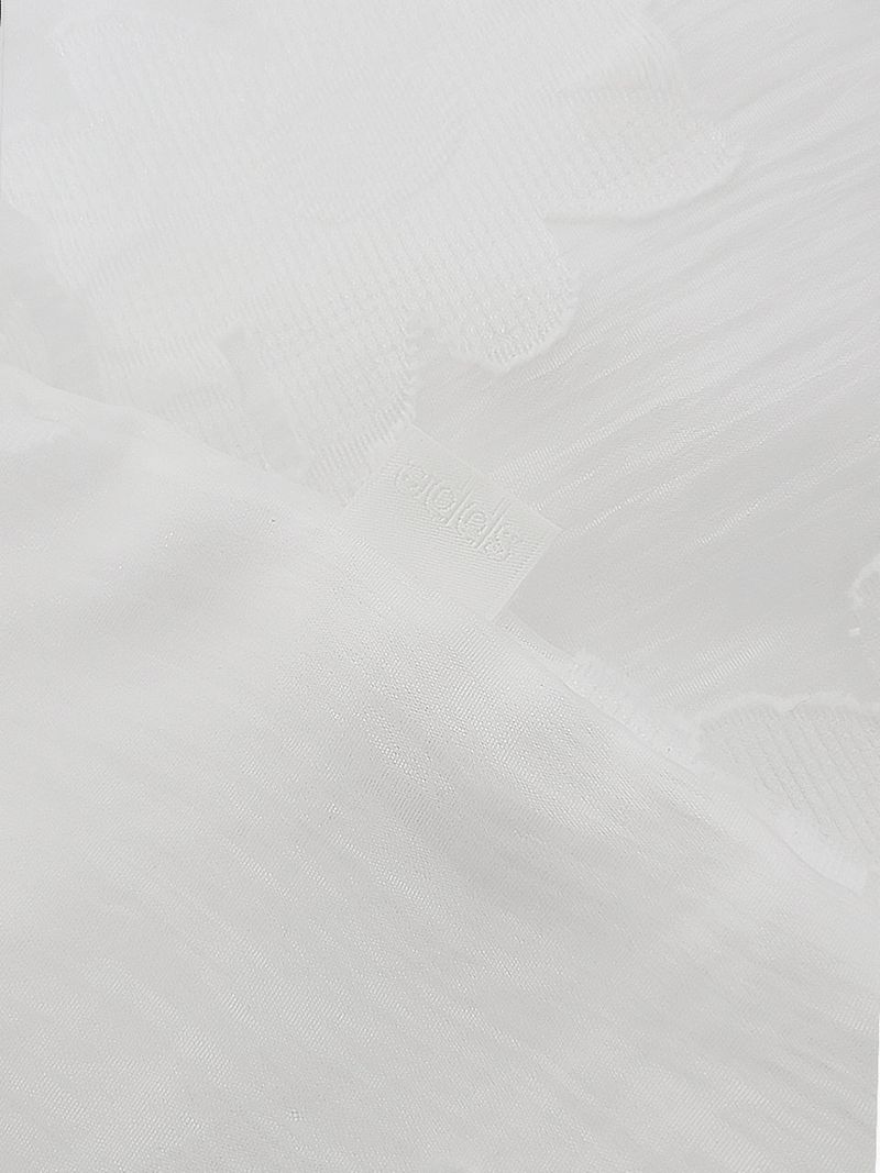 glossy petal string bag [white]