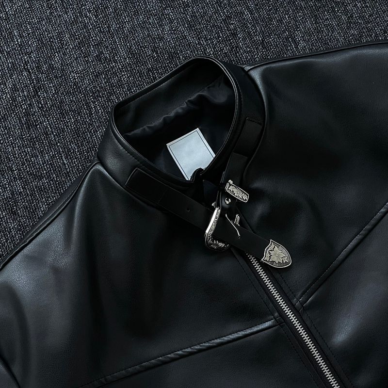 90's Western Leather Jacket