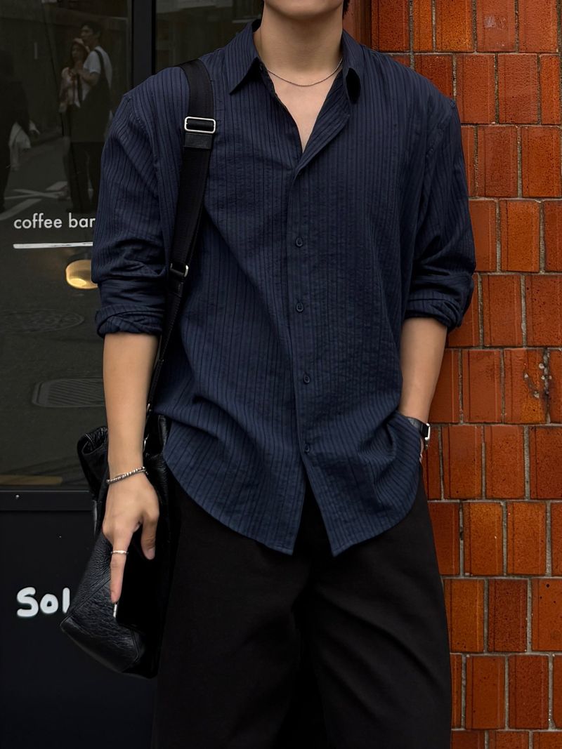 AVAND（アバンド）の「Libre striped shirt（Tops）」