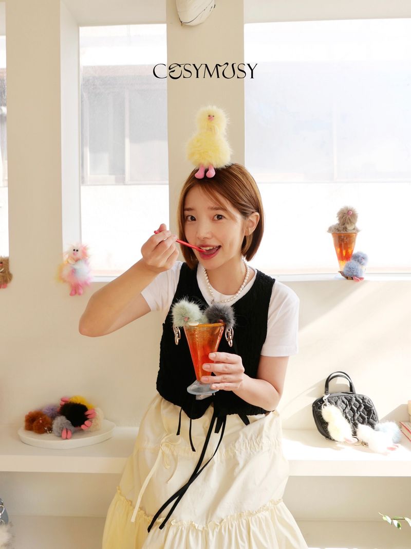Cosymosy Mini Bird Keyring - Blue