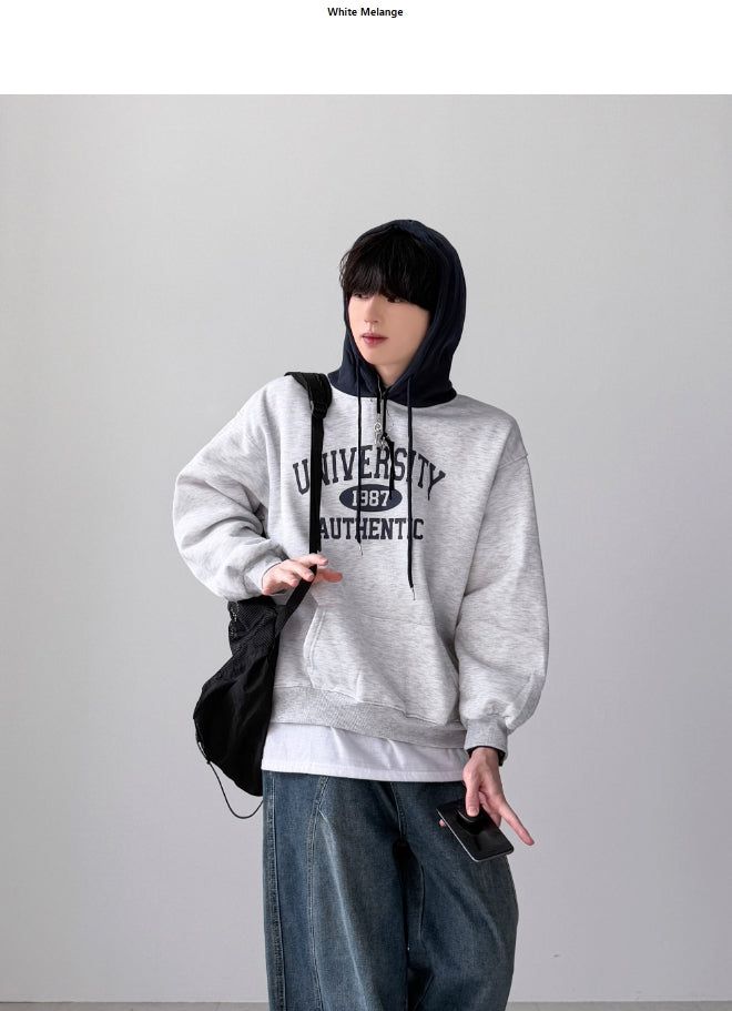 Eyes Two-Tone Over Hoodie