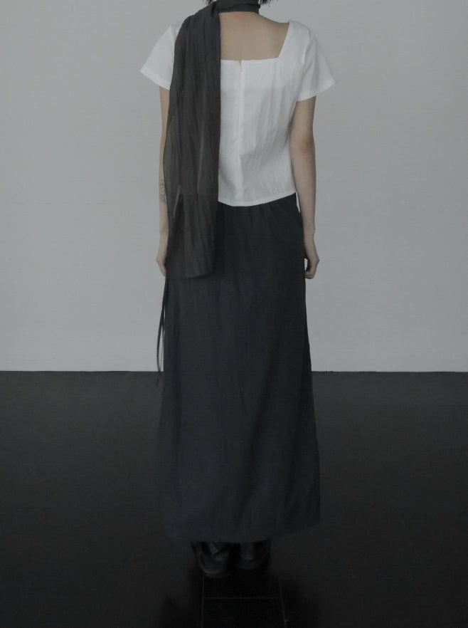 E-Sen Layered Wrap Skirt