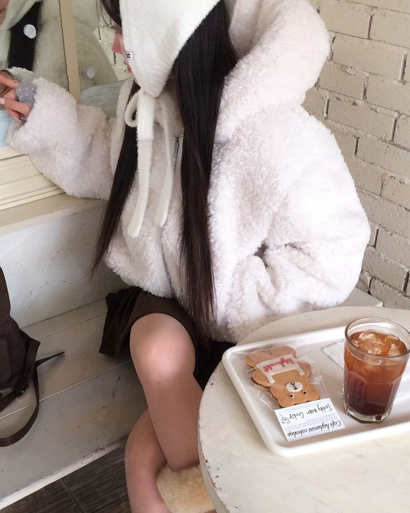 [ORIGINAL] Hershey Boa Hooded Jumper