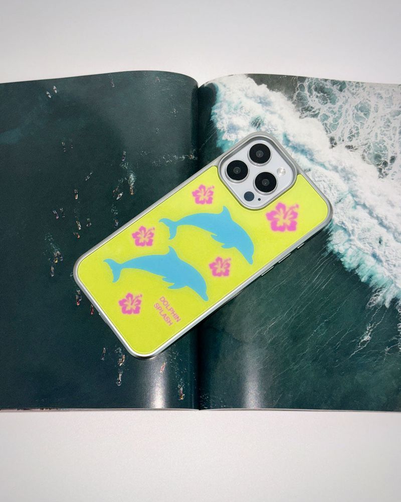 [Magsafe] Dolphin Splash Bumper Case
