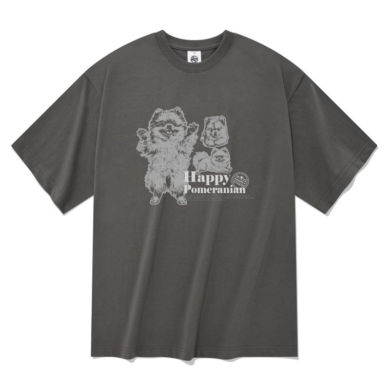 RADINEO(ラディネオ)の「HAPPY POMERANIAN T-SHIRTS(Tops)」