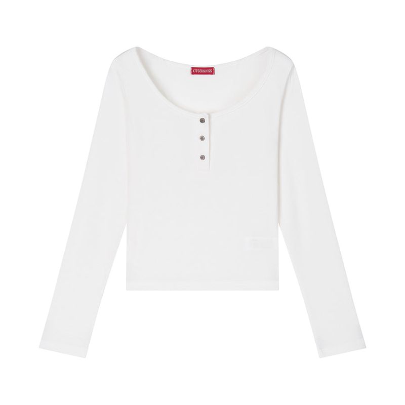 Henley Button Long Sleeve (26FTP-LSTS07)