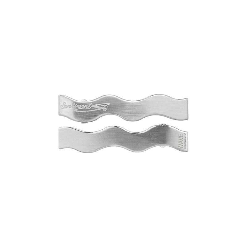 SENTIMENTS（サンティマン）の「NO.425 [SILVER] WAVE HAIR PIN 2SET（Hair Accessories）」