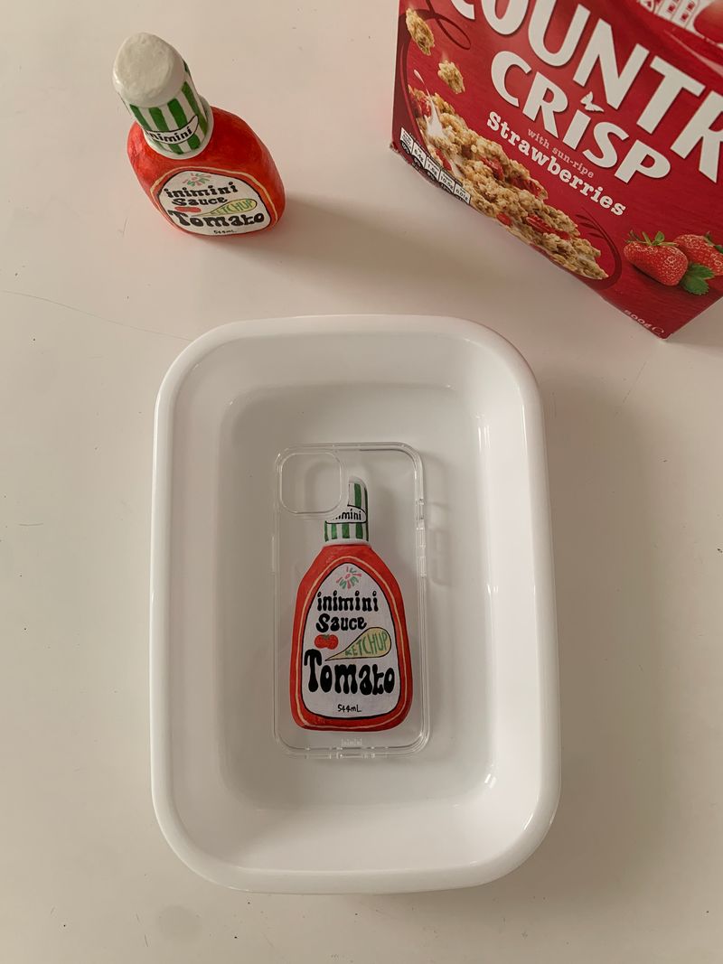 ketchup case - jelly hard