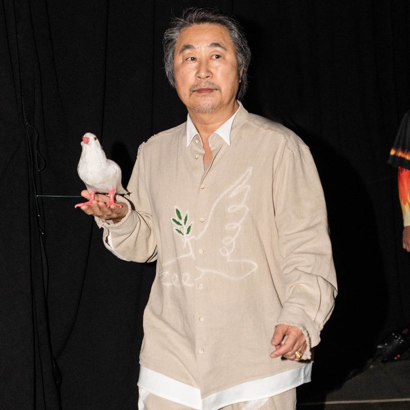#whysocerealz!（ワイソーシリアルズ）の「Pigeon Linen Shirt（Tops）」