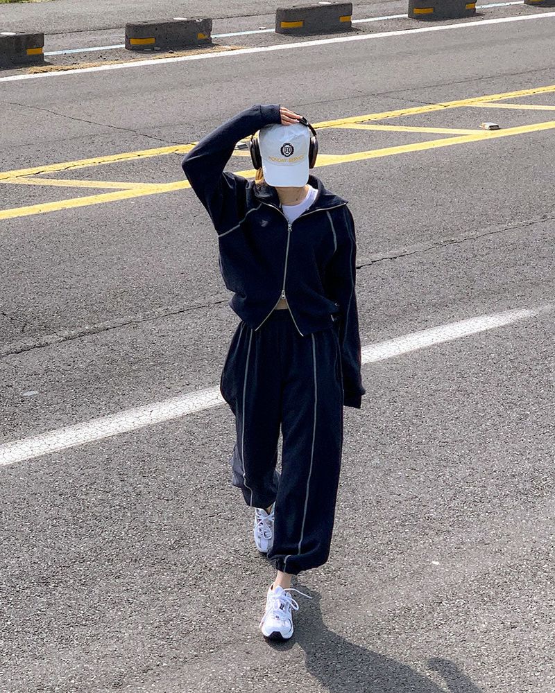 [Bellide made] Road Stitch Jogger Training Set