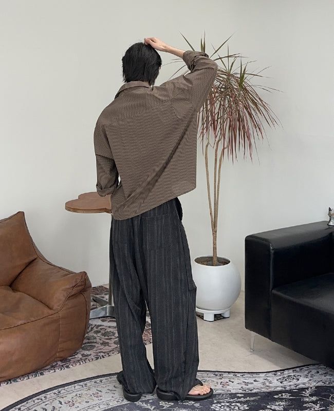 Bien Stripe Banding Slacks