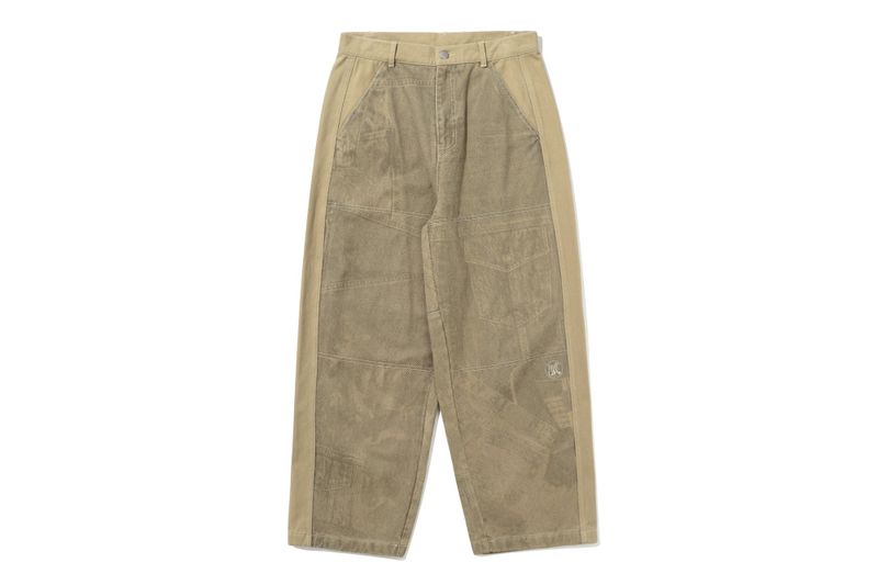 DENIM TEXTURE PANTS