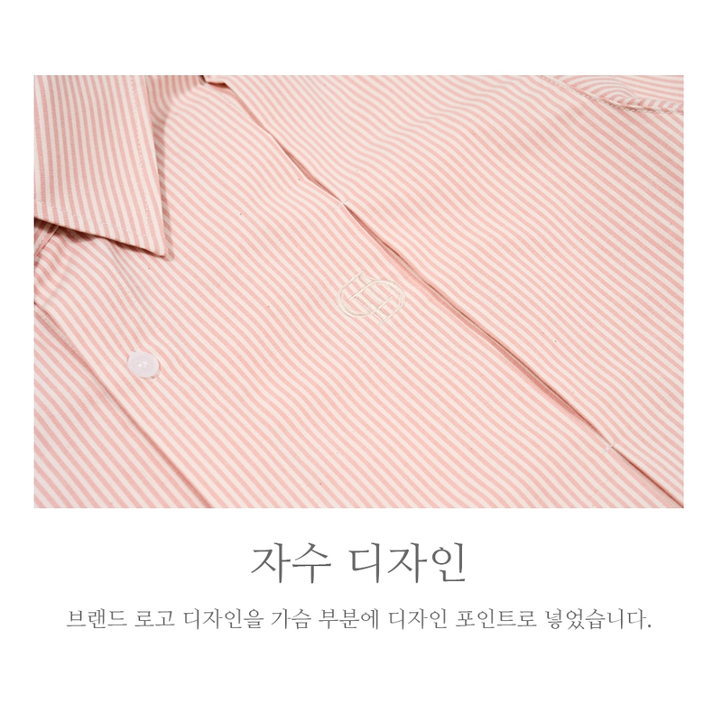 STRIPE WIDE SHIRT_PINK