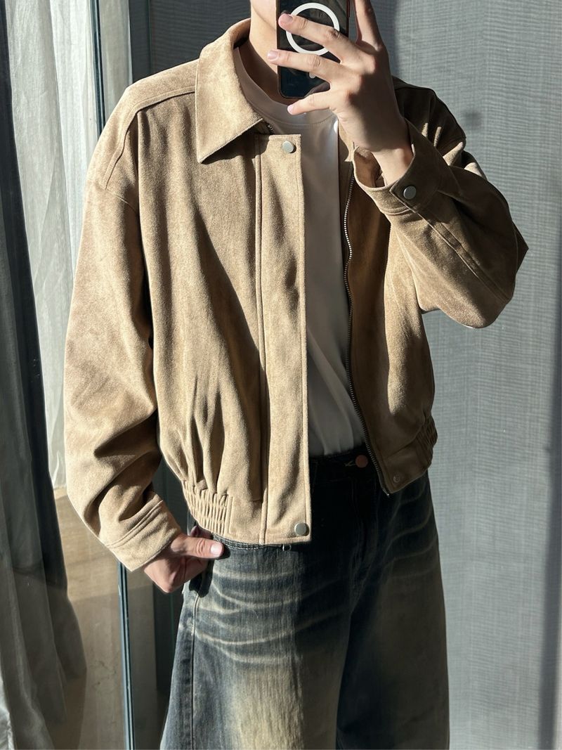 BONE SUEIDE JACKET